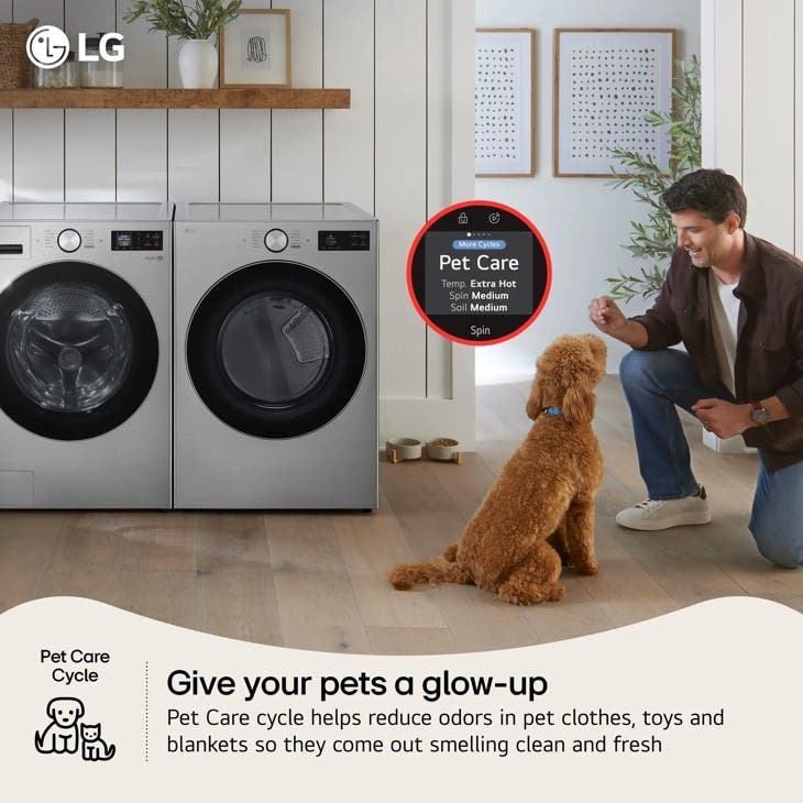 LG WM5800HVA Graphite Steel