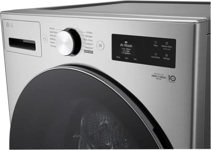 LG WM5800HVA Graphite Steel