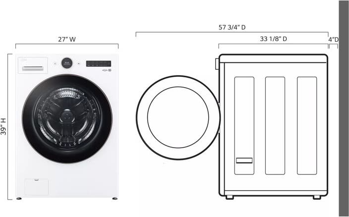 LG WM6500HWA White