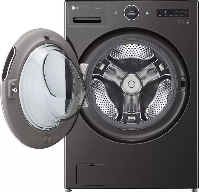 LG WM6700HBA Black Steel