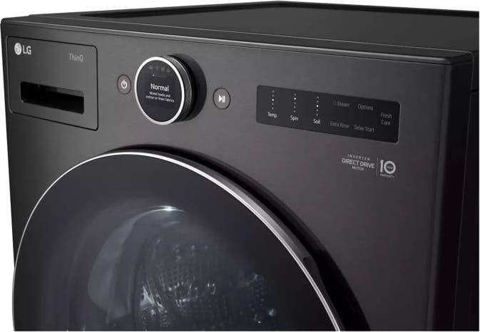 LG WM6700HBA Black Steel