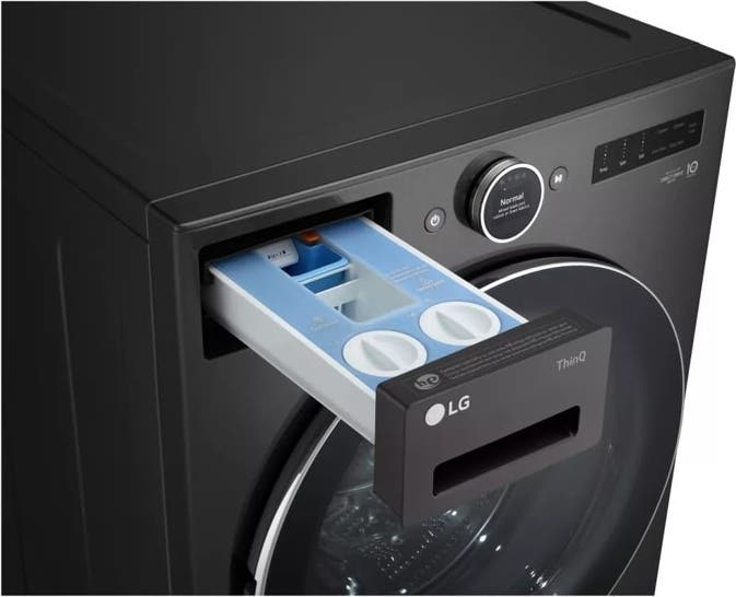 LG WM6700HBA Black Steel