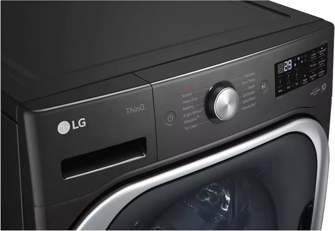 LG WM8900HBA Black Steel