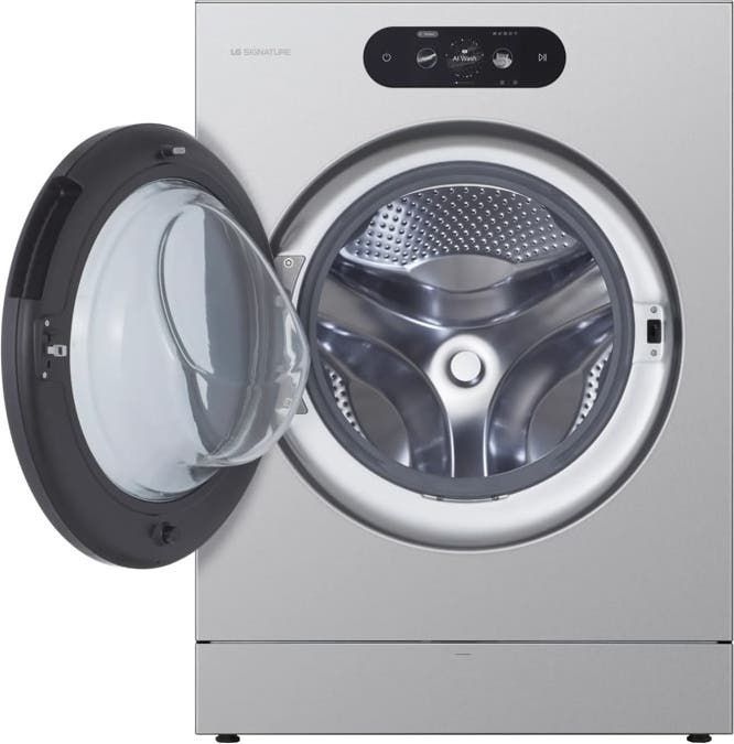 LG WM9900HSA Brushed Platinum Steel