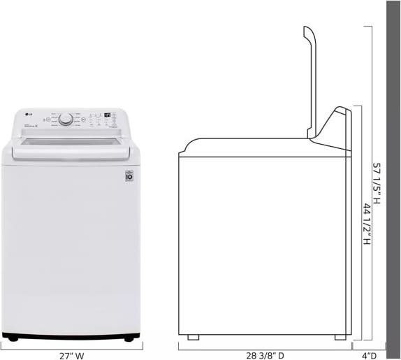 LG WT7005CW White