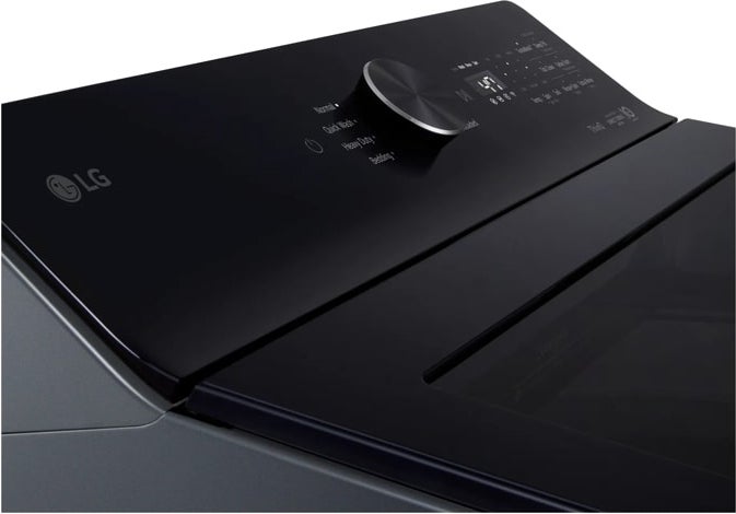 LG WT8205CL 27 Inch Smart Top Load Washer Platinum Black
