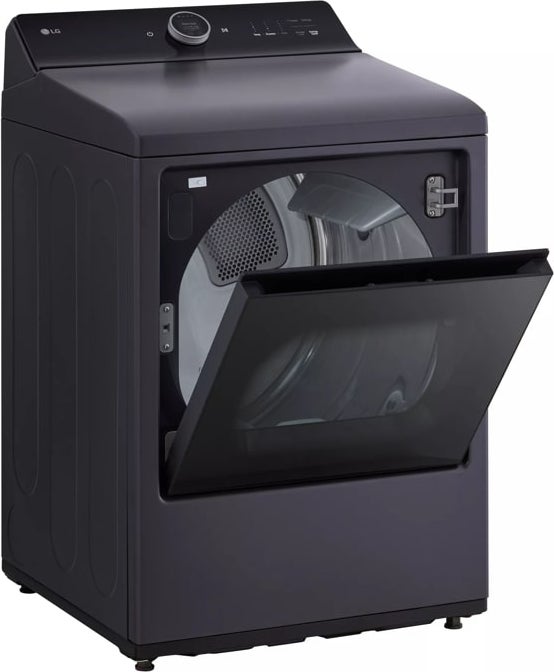 LG DLEX8600BE 27 Inch Top Load Dryer Matte Black | Plesser's