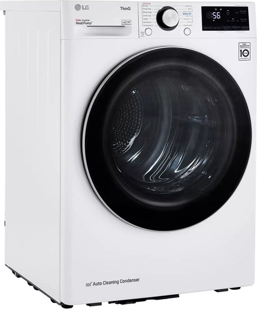 LG DLHC1455W 24 Inch Smart Electric Ventless Dryer White