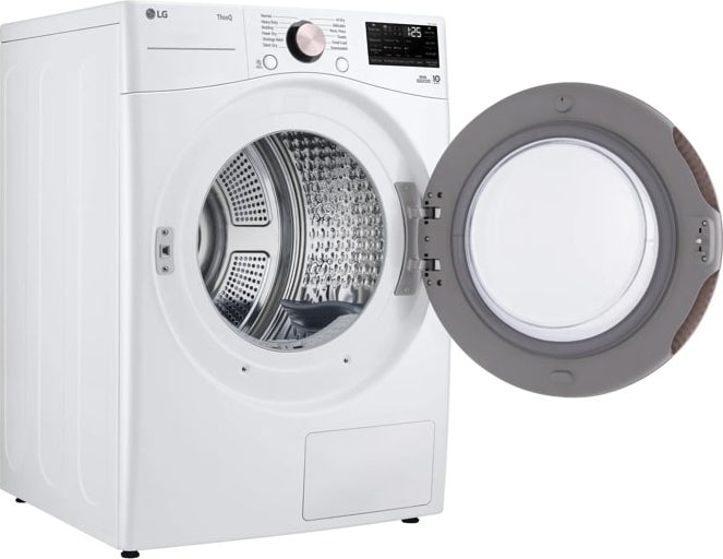 LG DLHC4002W 27 Inch Mega Capacity Smart Electric Dryer White