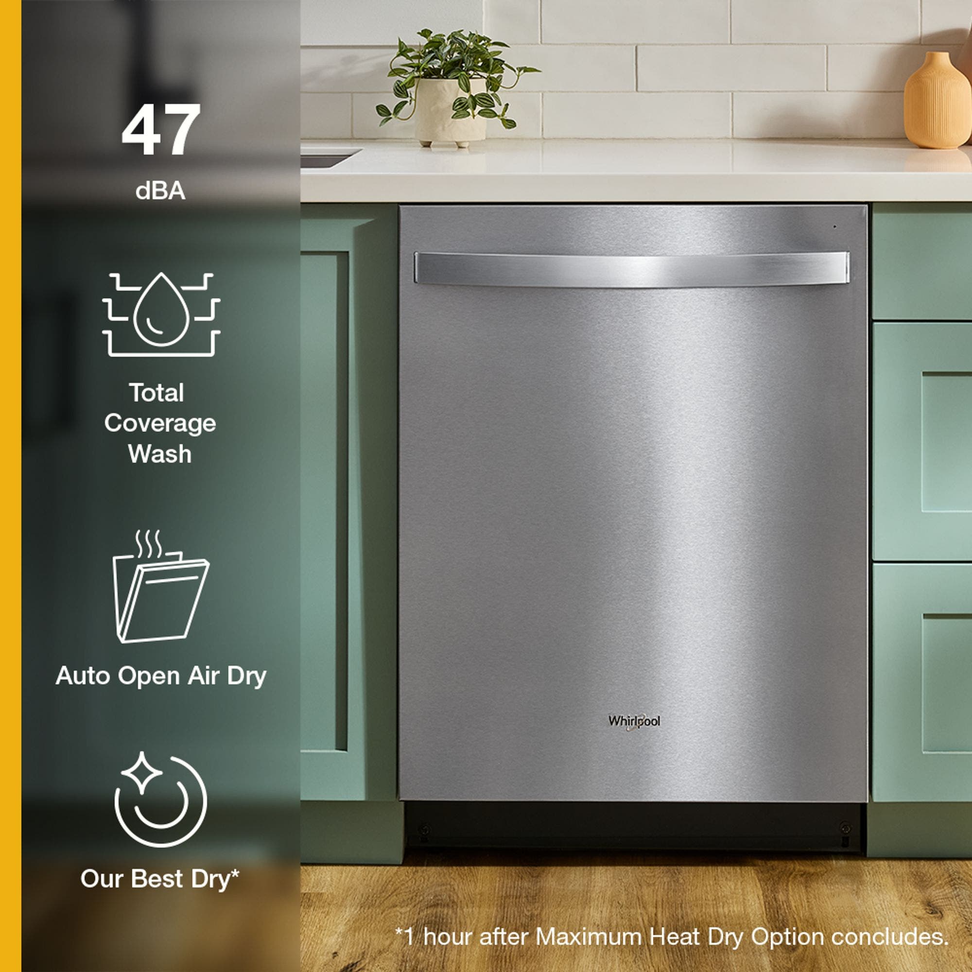 Whirlpool WDTS8024SZ Fingerprint-Resistant Stainless Steel