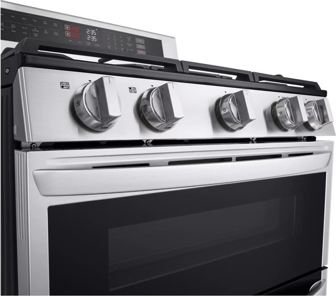 LG LDGL6924S 30 Inch Double Gas Oven Range Stainless Steel
