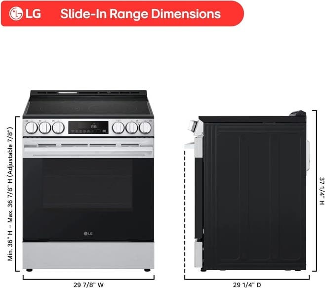 LG LSEL6333XE PrintProof® Stainless Steel