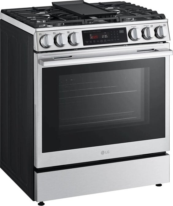 LG LSGL6335X 6.3 cu ft. Smart Gas Slide-In Range ProBake