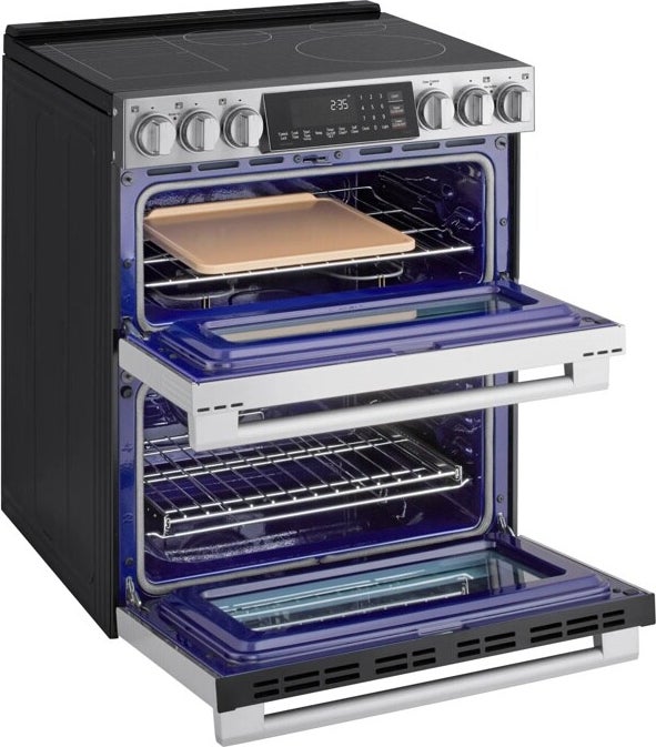 LG LTIS7338XE 30 Inch Slide-In Electric Smart Range Printproof