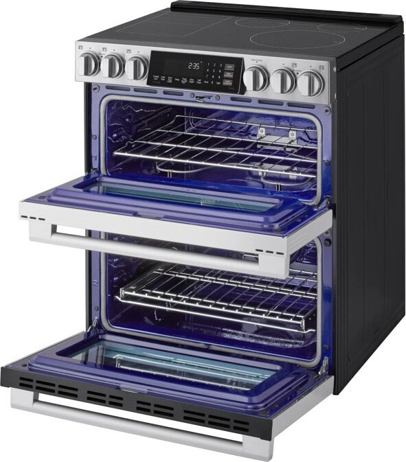LG LTIS7338XE 30 Inch Slide-In Electric Smart Range Printproof