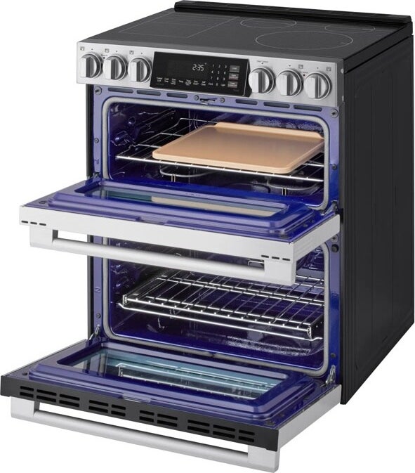 LG LTIS7338XE 30 Inch Slide-In Electric Smart Range Printproof