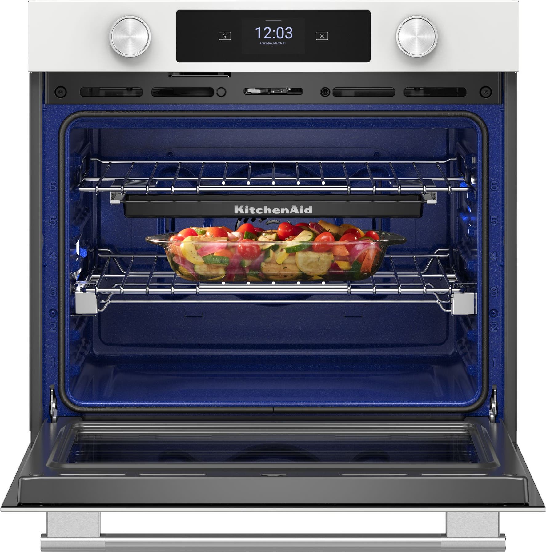 KitchenAid KOES730SWH White