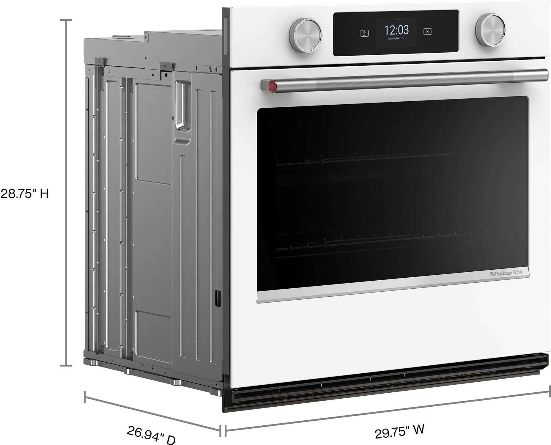 KitchenAid KOES730SWH White