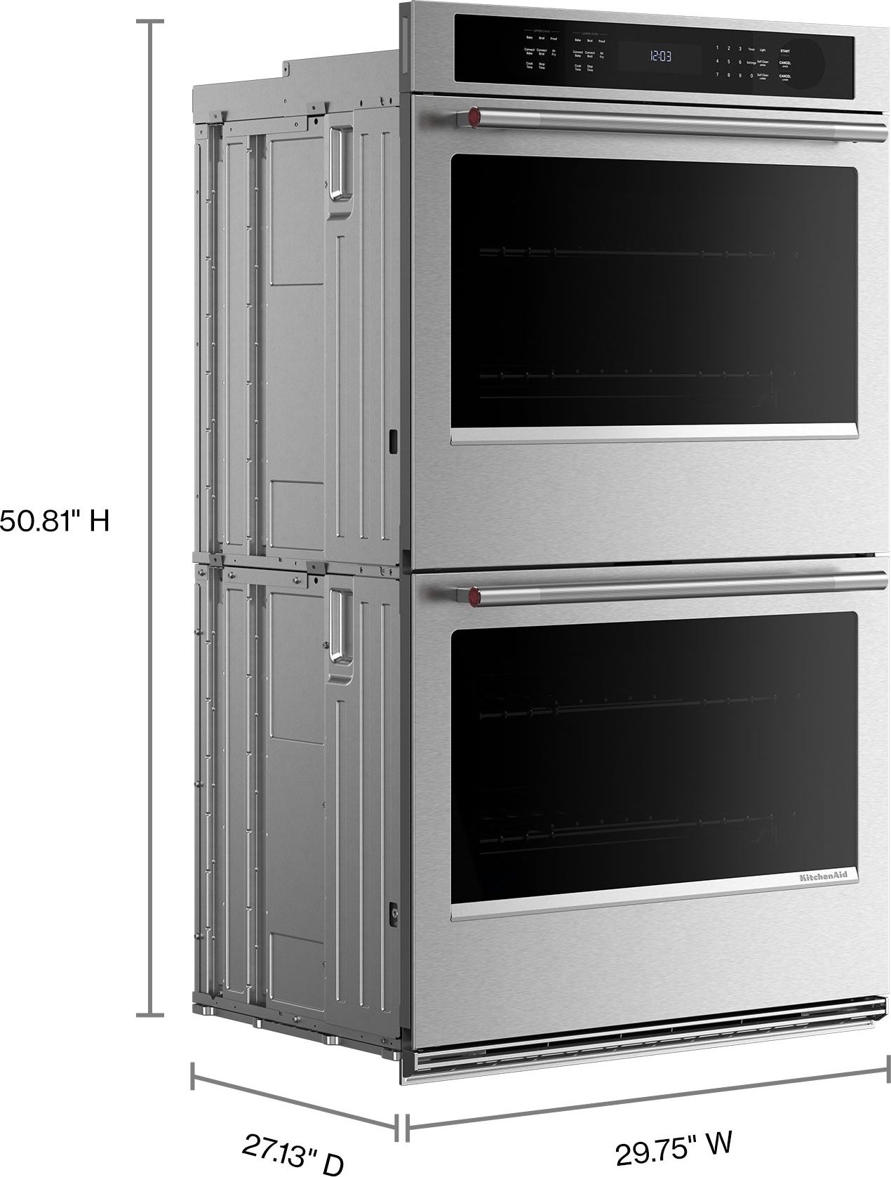 KitchenAid KOED530SPS 30 Inch Double Wall Oven PrintShield