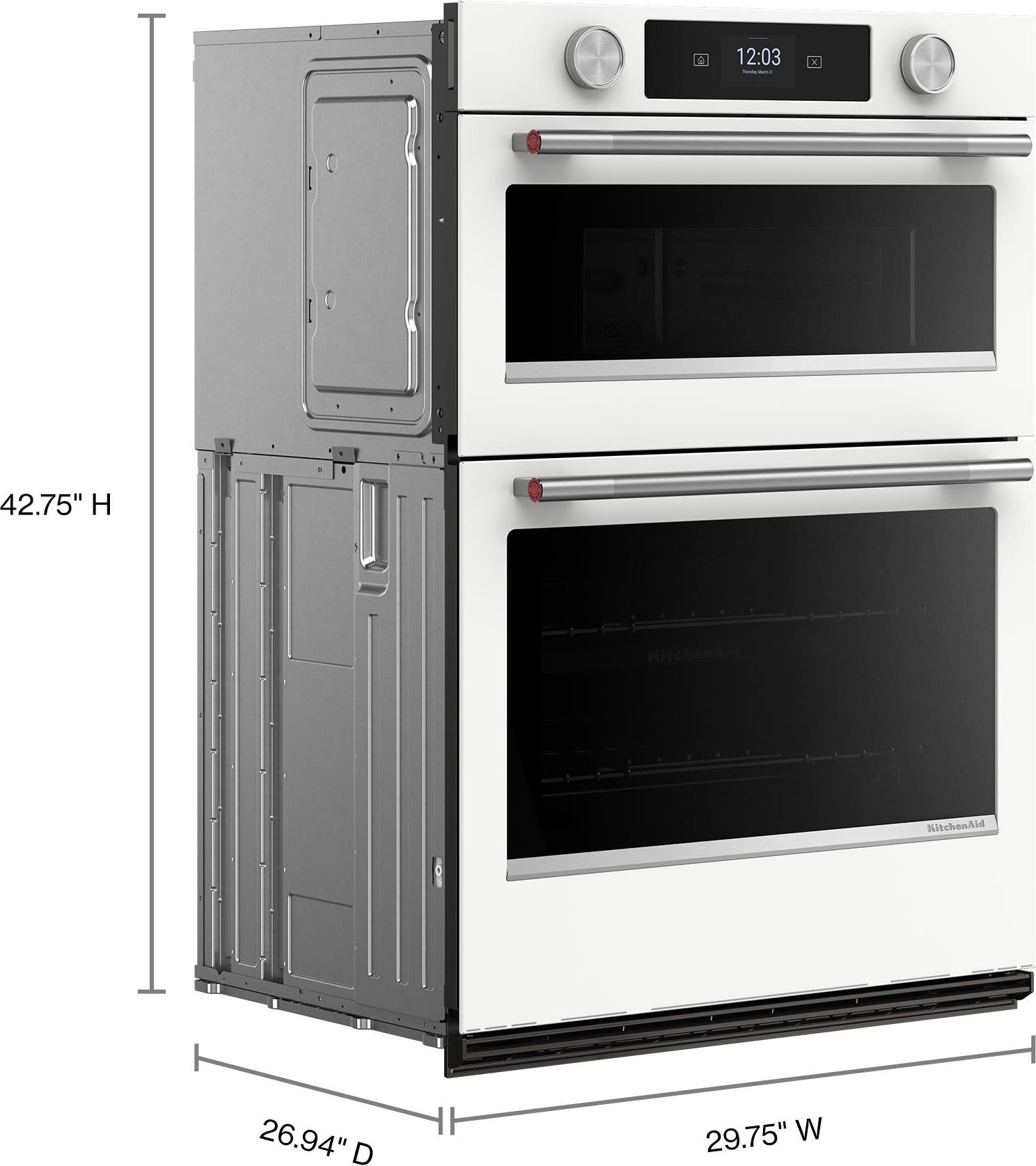 KitchenAid KOEC730SWH White