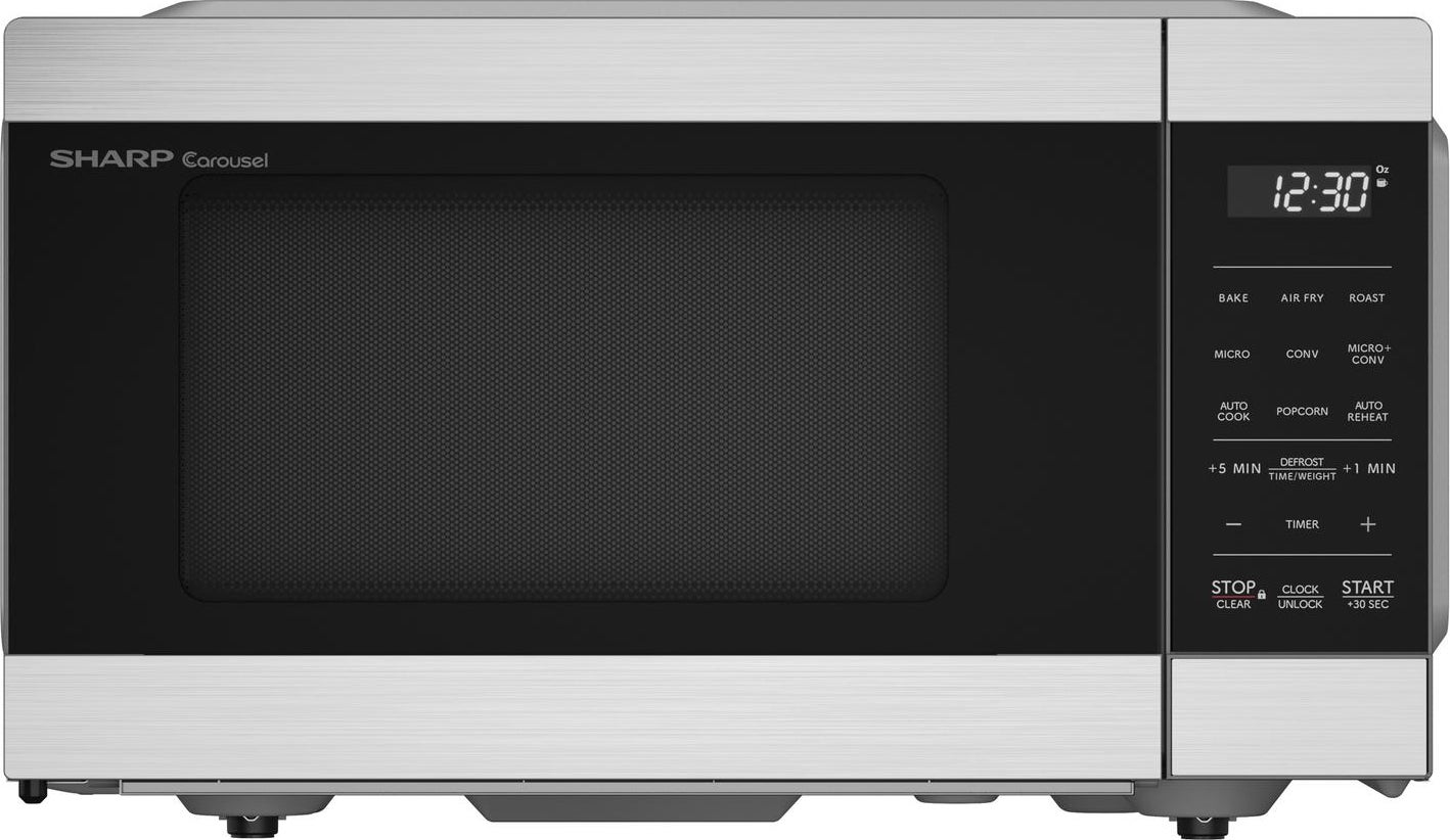 Sharp SMC0985KS 0.9 cu. ft. 900w Countertop Microwave Stainless