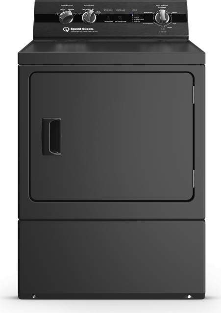 Speed Queen DC5004BG 27 Inch Dryer Matte Black | Plesser's Appliances