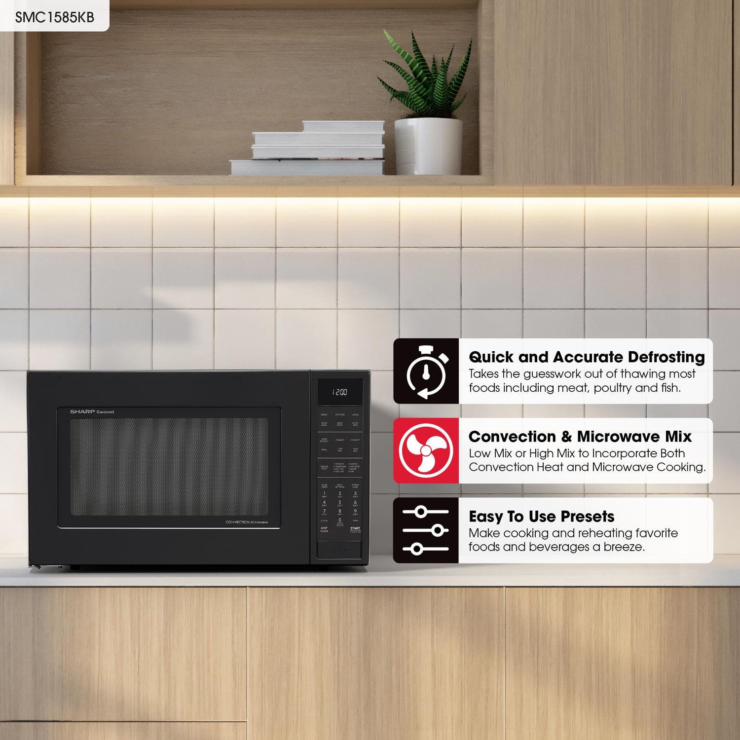 Sharp SMC1585KB Black