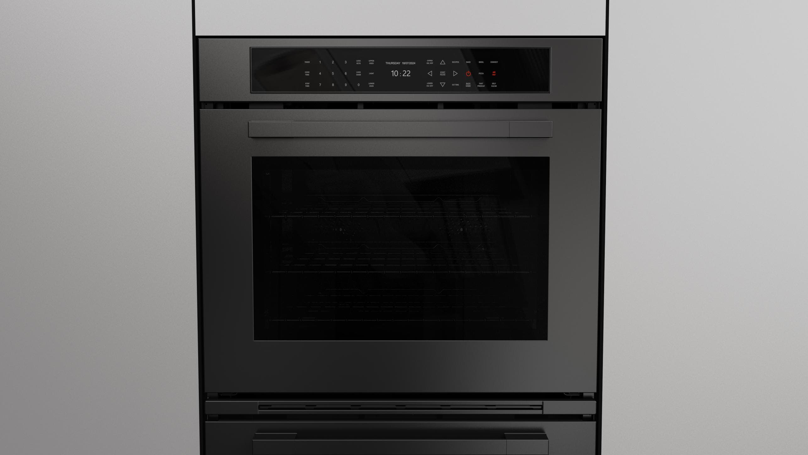 Fulgor Milano F7MDP30MB1 Matte Black