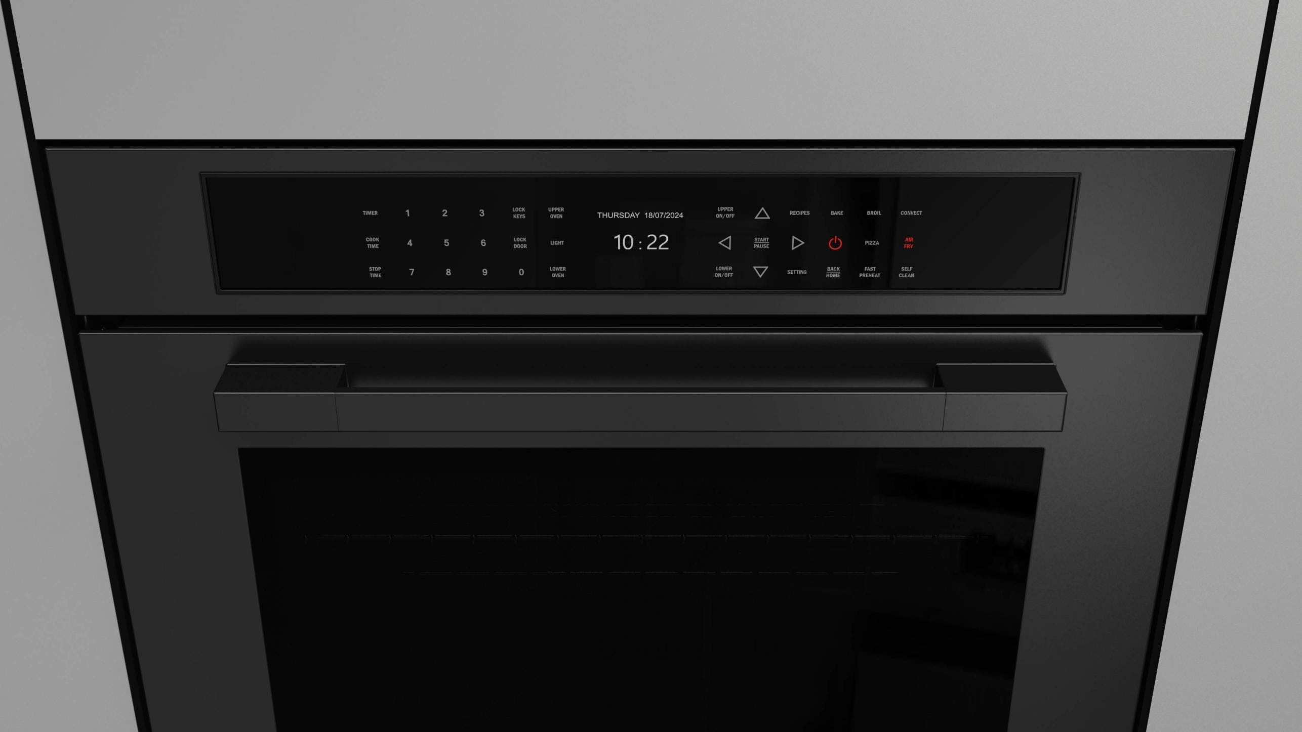Fulgor Milano F7MDP30MB1 Matte Black