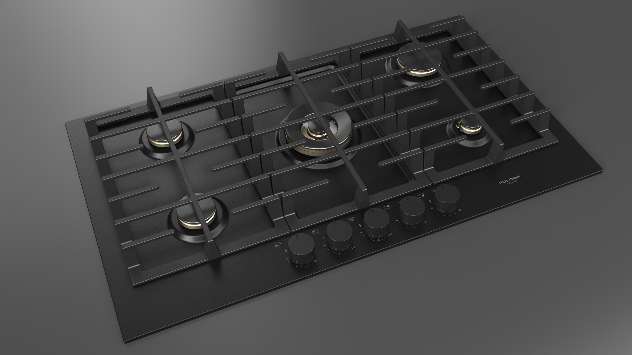 Fulgor Milano F4MTGK36MB1 Gas Cooktop - Thumbnail 2