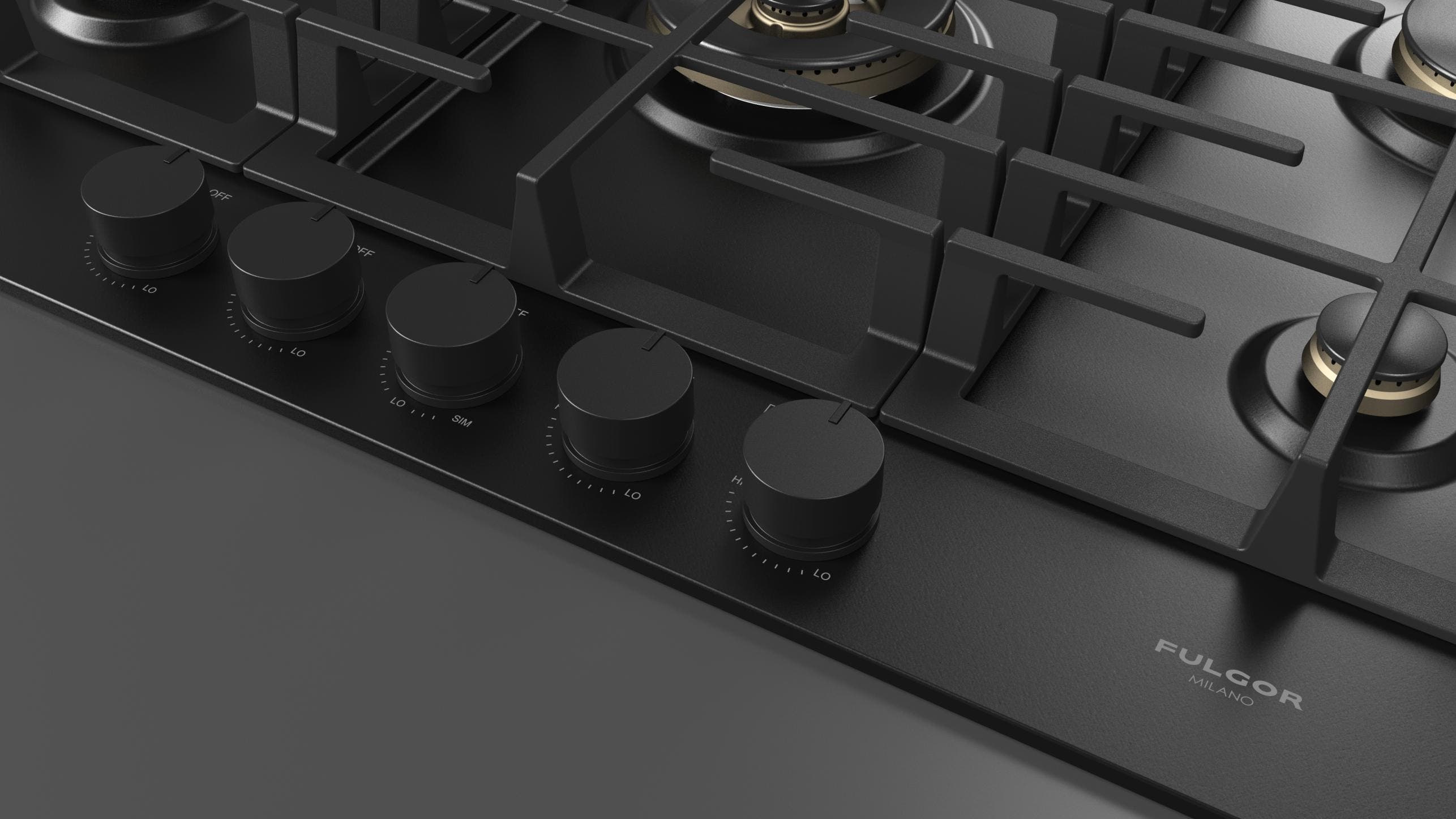 Fulgor Milano F4MTGK36MB1 Matte Black