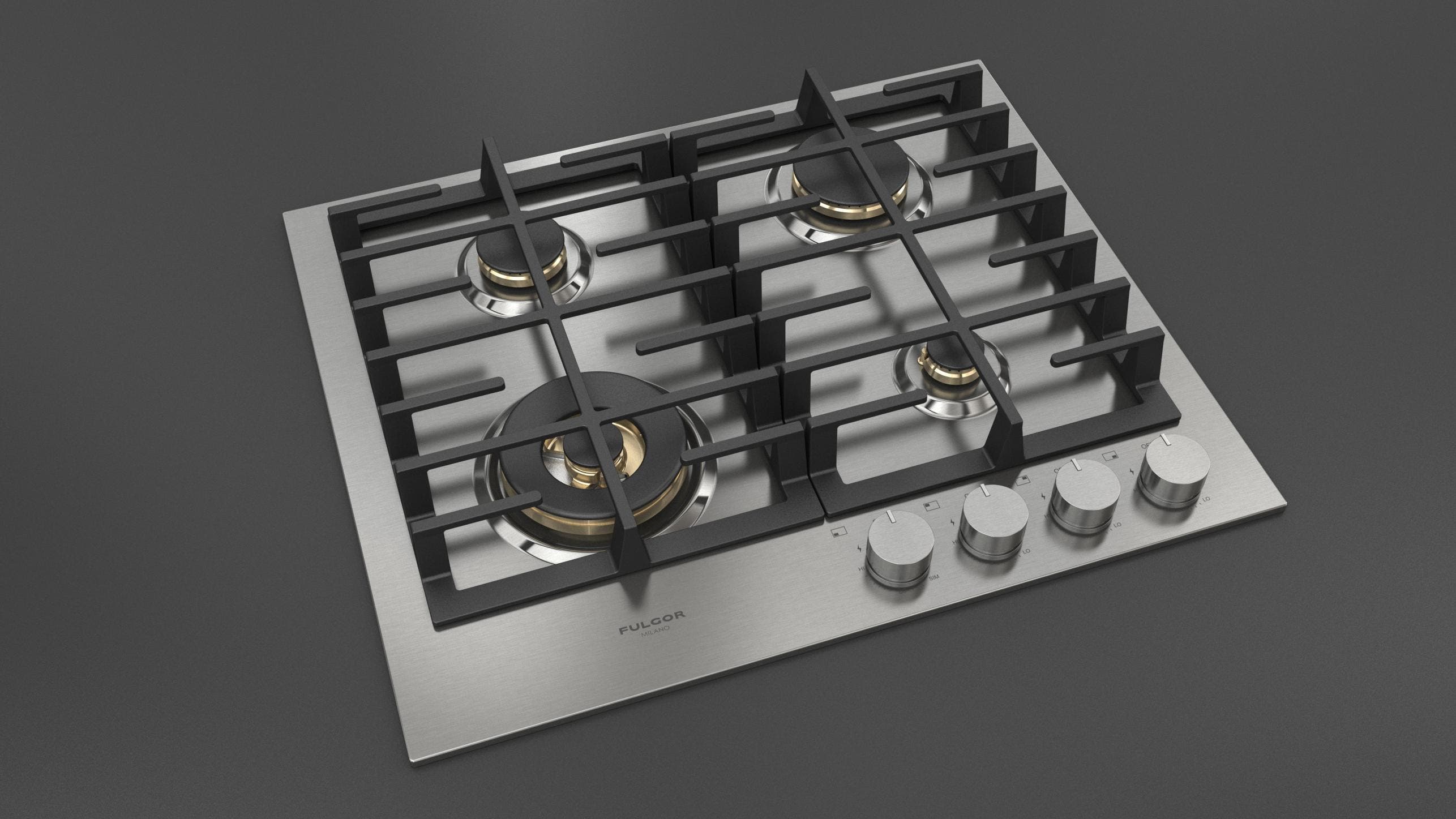 Fulgor Milano F4MGK24S1 Stainless Steel