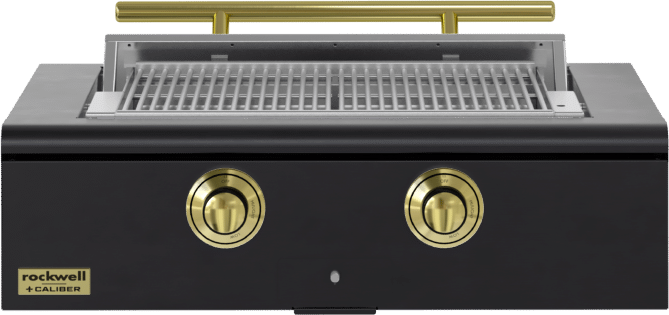 Stainless Steel With Brass Hardware, Natural Gas