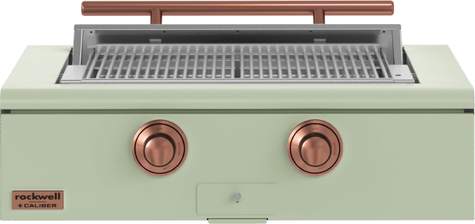 Caliber CRG36BL00A 36 Inch Built-In Rockwell Grill Stainless Steel