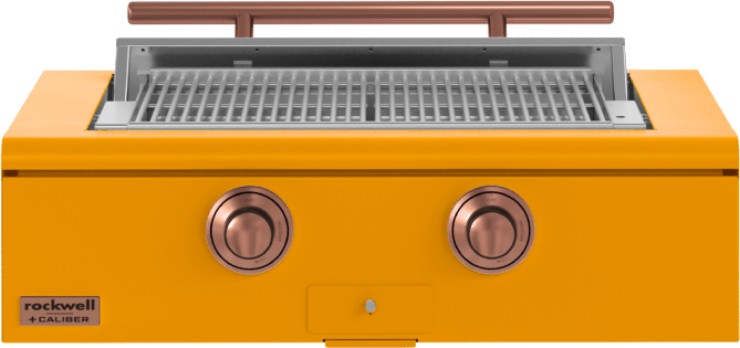 Saffron With Copper Hardware, Natural Gas