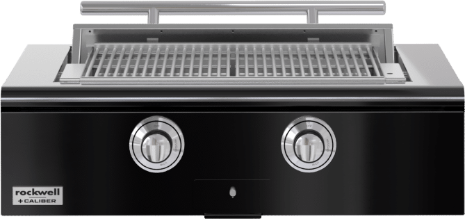 Gloss Black With Chrome Hardware, Natural Gas