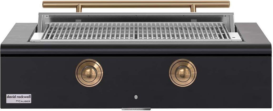 Matte Black With Gold Hardware, Natural Gas