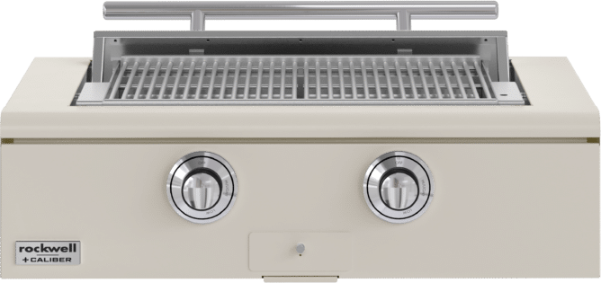 Antique White With Chrome Hardware, Natural Gas