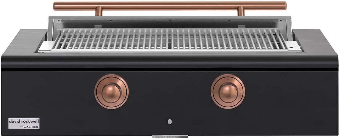 Matte Black With Copper Hardware, Natural Gas
