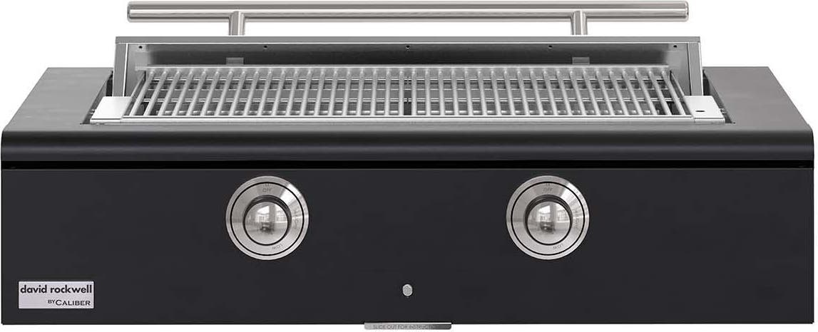 Matte Black With Chrome Hardware, Natural Gas