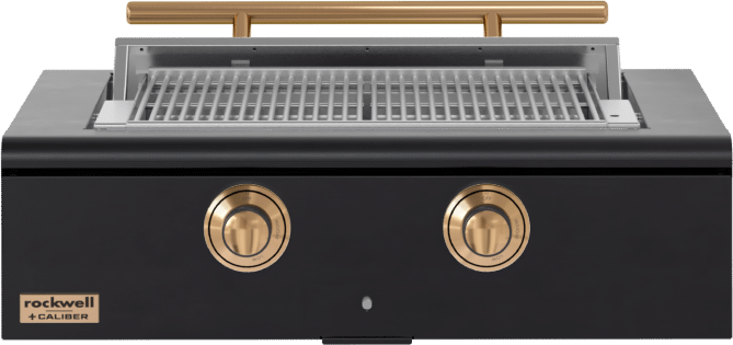 Matte Black With Gold Hardware, Liquid Propane