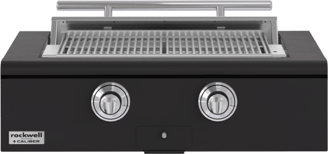 Ultra Matte Black With Chrome Hardware, Natural Gas