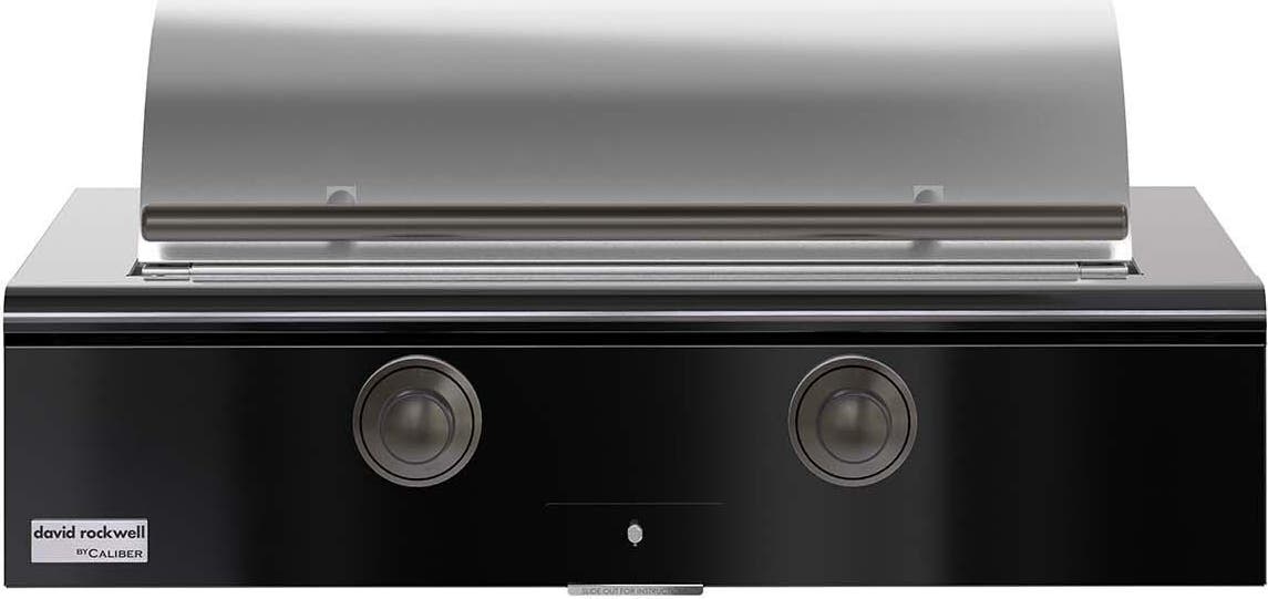 Caliber CRG42BN00A044H05 Gloss Black With Pewter Hardware, Natural Gas
