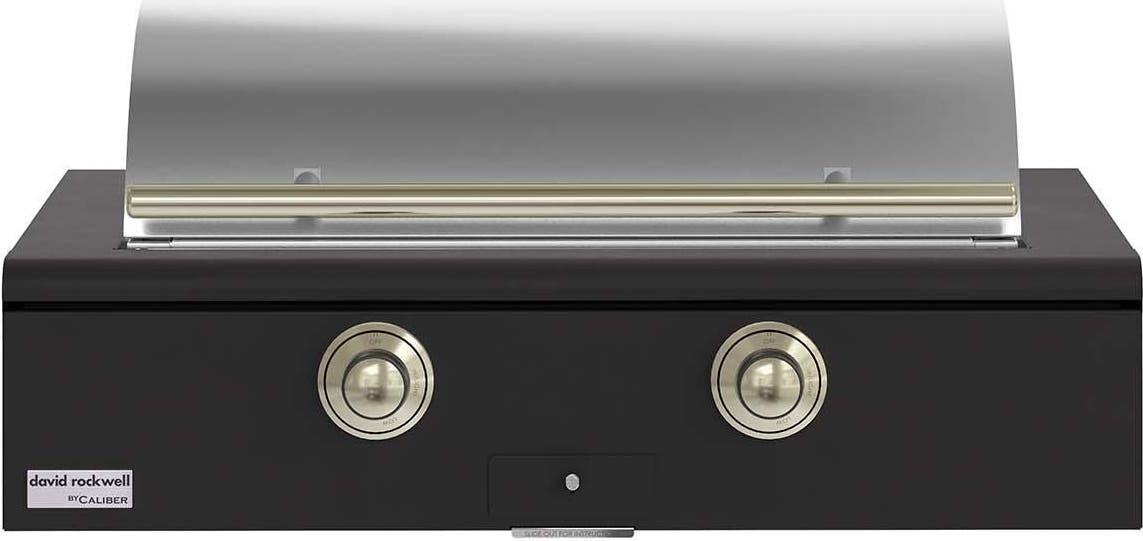 Caliber CRG42BN00A085H01 Ultra Matte Black With Brass Hardware, Natural Gas