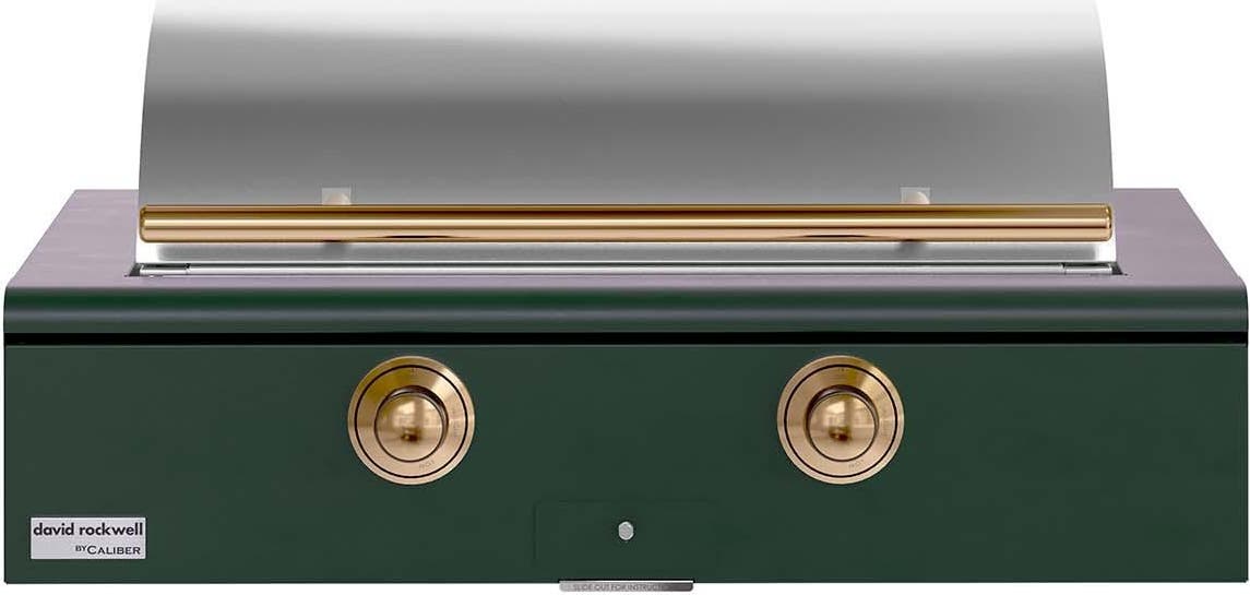 Caliber CRG42BN00A086H08 Emerald With Gold Hardware, Natural Gas