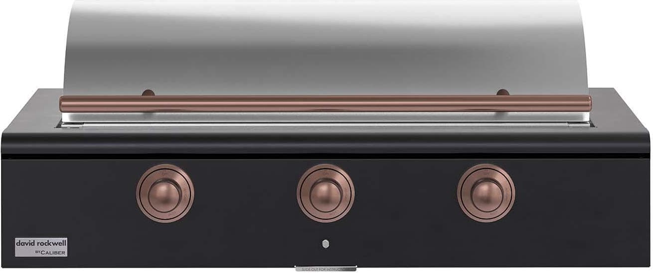 Caliber CRG48BL00A027H03 Matte Black With Copper Hardware, Liquid Propane