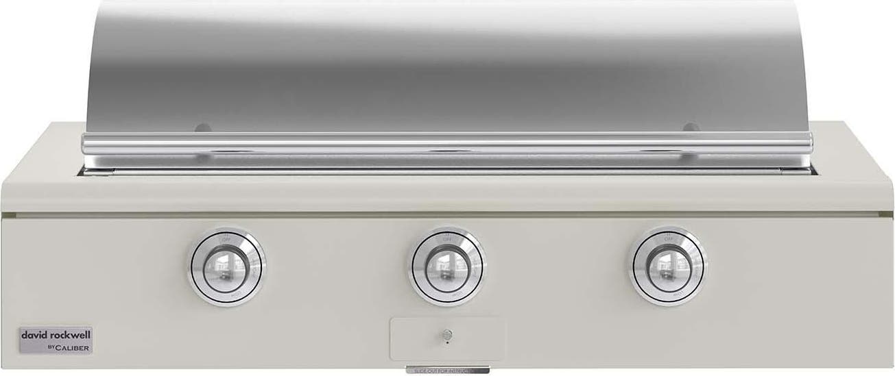Caliber CRG48BL00A050H02 Antique White With Chrome Hardware, Liquid Propane