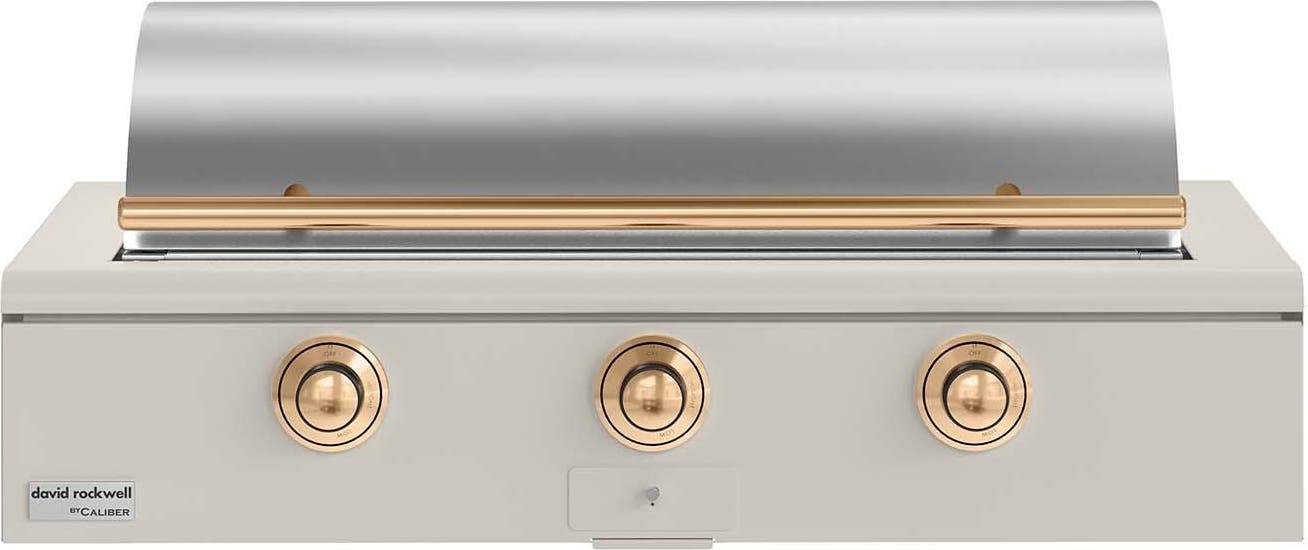 Caliber CRG48BN00A050H08 Antique White With Gold Hardware, Natural Gas