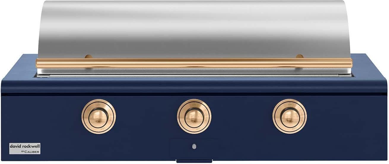 Caliber CRG48BN00A078H08 Cobalt With Gold Hardware, Natural Gas