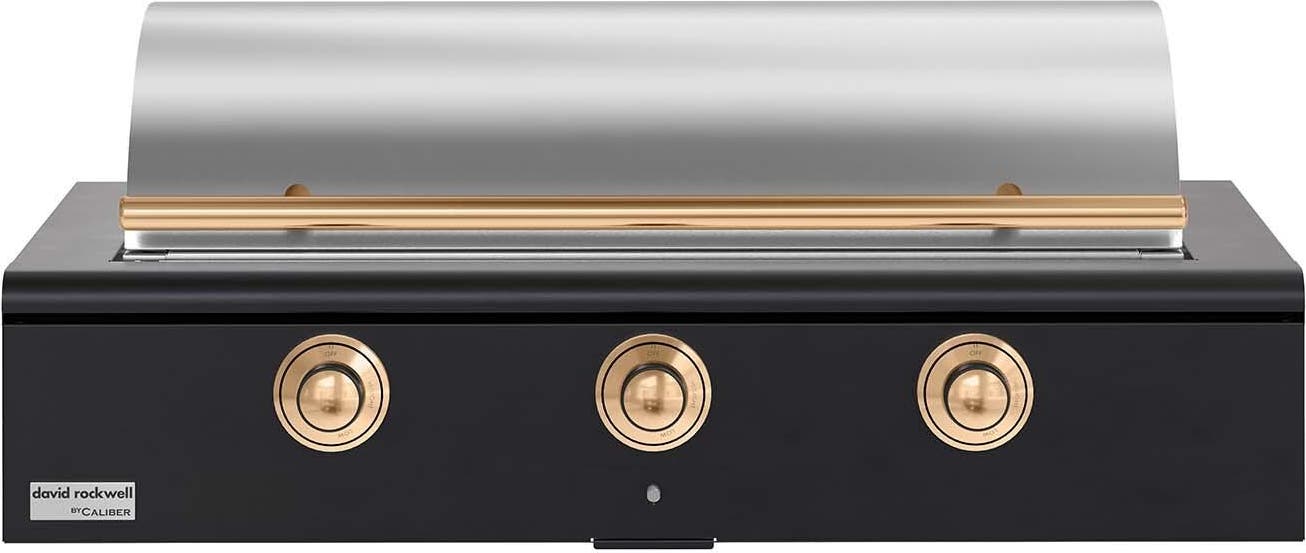 Caliber CRG48BN00A085H08 Ultra Matte Black With Gold Hardware, Natural Gas